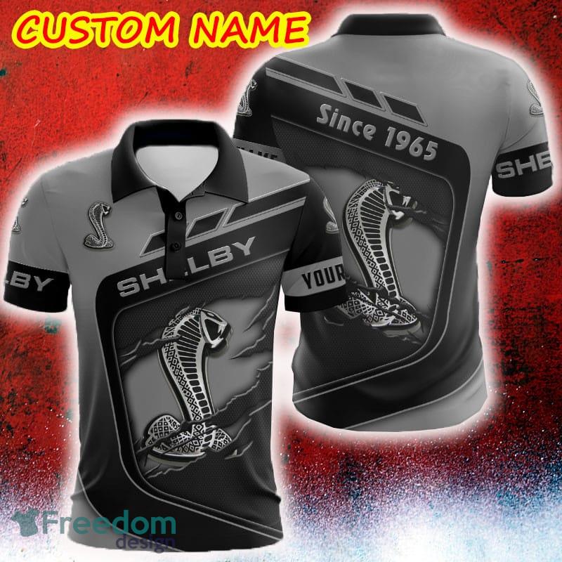 Custom Name Scratch Hidden Logo Shelby Car Truck And Motorcycle Polo Car AOP - Custom Name Scratch Hidden Logo Shelby Car Truck And Motorcycle Polo Car AOP