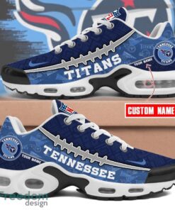 Custom Name Tennessee Titans TN Shoes Football Team Sport Fan Gift Air Cushion Sport Shoes