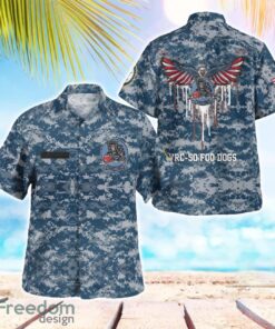 Custom Name US Navy VRC-50 Foo Dogs Hawaiian Shirt Men Women Beach Shirt