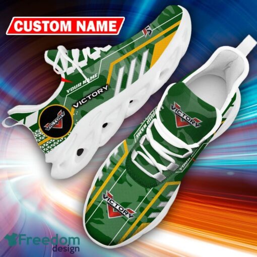 Custom Name Victory Motorcycles Logo Camo Green Creative Sport Sneaker Gift For Men Women Max Soul Shoes - Custom Name Victory Motorcycles Logo Racing Car Tractor Farmer Max Soul Shoes Photo 17