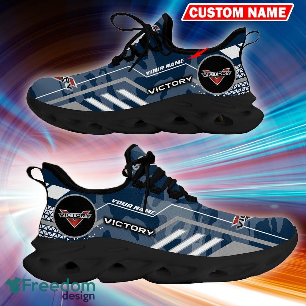 Custom Name Victory Motorcycles Logo Camo Navy Fashion-forward Running Sneaker Gift For Men Women Max Soul Shoes - Custom Name Victory Motorcycles Logo Racing Car Tractor Farmer Max Soul Shoes Photo 10