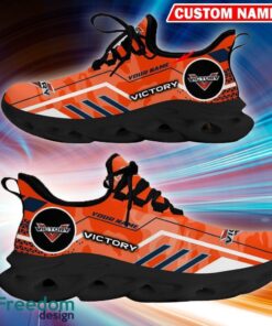 Custom Name Victory Motorcycles Logo Camo Orange Trendsetting Sport Sneaker Gift For Men Women Max Soul Shoes - Custom Name Victory Motorcycles Logo Racing Car Tractor Farmer Max Soul Shoes Photo 9