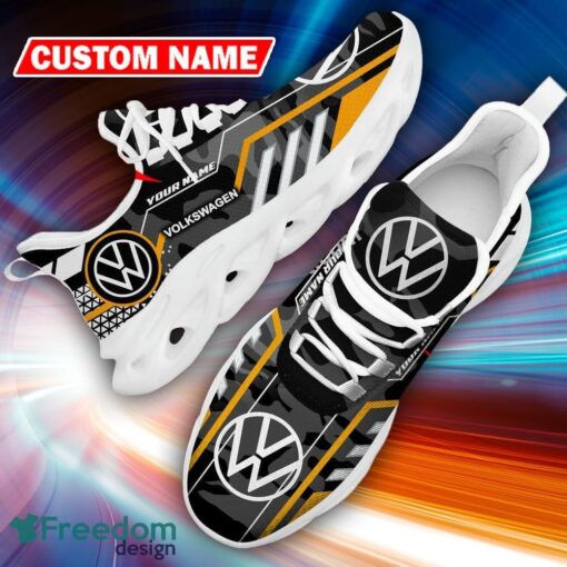 Custom Name Volkswagen Logo Camo Black Modern Running Sneaker Gift For Men Women Max Soul Shoes - Custom Name Volkswagen Logo Racing Car Tractor Farmer Max Soul Shoes Photo 11