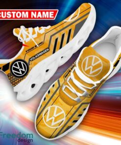 Custom Name Volkswagen Logo Camo Yellow Casual Running Sneaker Gift For Men Women Max Soul Shoes - Custom Name Volkswagen Logo Racing Car Tractor Farmer Max Soul Shoes Photo 12