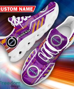 Custom Name Volvo Logo Camo Purple Runners Chunky Sneaker Gift For Men Women Max Soul Shoes - Custom Name Volvo Logo Racing Car Tractor Farmer Max Soul Shoes Photo 16