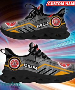 Custom Name Yamaha Logo Camo Grey Unique Chunky Sneaker Gift For Men Women Max Soul Shoes - Custom Name Yamaha Logo Racing Car Tractor Farmer Max Soul Shoes Photo 3