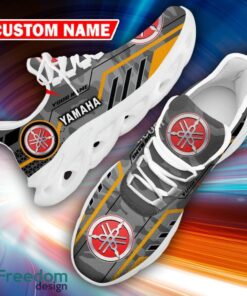 Custom Name Yamaha Logo Camo Grey Unique Chunky Sneaker Gift For Men Women Max Soul Shoes - Custom Name Yamaha Logo Racing Car Tractor Farmer Max Soul Shoes Photo 13