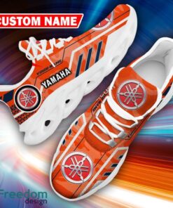 Custom Name Yamaha Logo Camo Orange Footwear Sport Sneaker Gift For Men Women Max Soul Shoes - Custom Name Yamaha Logo Racing Car Tractor Farmer Max Soul Shoes Photo 19