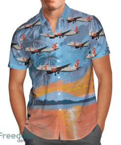 Czech Airlines Summer Hawaiian Shirt Summer Hawaiian Shirt Product Photo 2