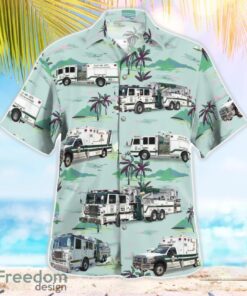 Dale City Volunteer Fire Department 3D Hawaiian Shirt Product Photo 2