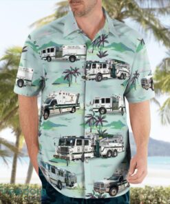 Dale City Volunteer Fire Department 3D Hawaiian Shirt Product Photo 3