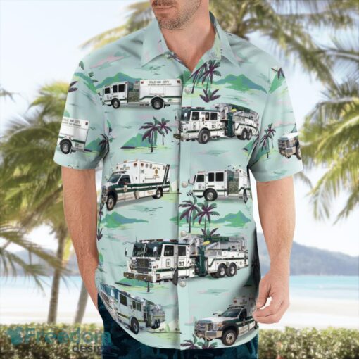 Dale City Volunteer Fire Department 3D Hawaiian Shirt Product Photo 3