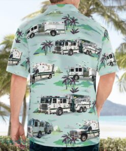 Dale City Volunteer Fire Department 3D Hawaiian Shirt Product Photo 4