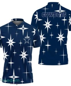 Dallas Cowboys Sparkle Pattern Polo Shirt