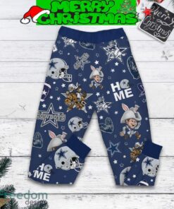 Dallas Cowboys Tis The Season To Watch The Cowboys Ho Me We Dem Boys Rowdy Christmas Fleece Pajama Set Men Women For Fans - Dallas Cowboys Tis The Season To Watch The Cowboys Ho Me We Dem Boys Rowdy Christmas Fleece Pajama Set-2