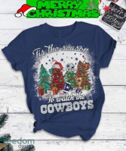 Dallas Cowboys Tis The Season To Watch The Cowboys Ho Me We Dem Boys Rowdy Christmas Fleece Pajama Set Men Women For Fans - Dallas Cowboys Tis The Season To Watch The Cowboys Ho Me We Dem Boys Rowdy Christmas Fleece Pajama Set-4