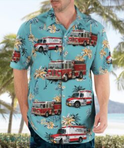 Damascus, Montgomery County, Damascus Volunteer Fire Department Hawaiian Shirt Beach Shirt Summer Holiday Gift Product Photo 3