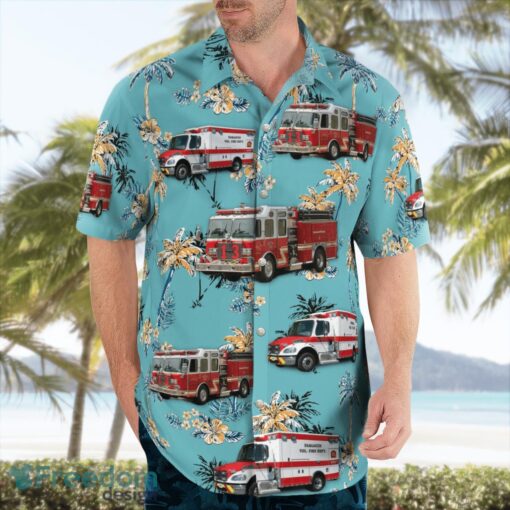 Damascus, Montgomery County, Damascus Volunteer Fire Department Hawaiian Shirt Beach Shirt Summer Holiday Gift Product Photo 3