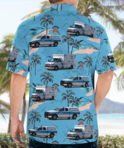 Dare County EMS Beach Hawaiian Shirt Gift For Summer Holiday Product Photo 2