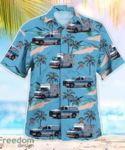 Dare County EMS Beach Hawaiian Shirt Gift For Summer Holiday Product Photo 3