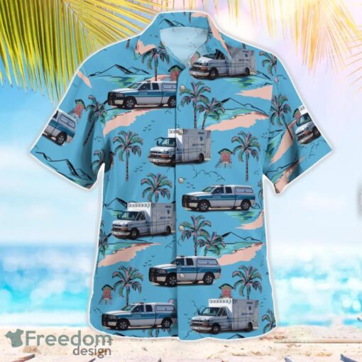 Dare County EMS Beach Hawaiian Shirt Gift For Summer Holiday Product Photo 3