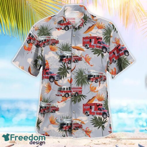 Darien, DuPage County, Illinois, Tri-State Fire Protection District Summer Hawaiian Shirt For Men Women Product Photo 3