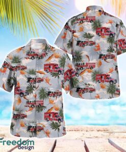 Darien, DuPage County, Illinois, Tri-State Fire Protection District Summer Hawaiian Shirt For Men Women