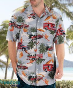 Darien, DuPage County, Illinois, Tri-State Fire Protection District Summer Hawaiian Shirt For Men Women Product Photo 4