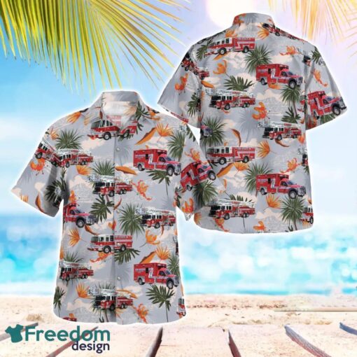 Darien, DuPage County, Illinois, Tri-State Fire Protection District Summer Hawaiian Shirt For Men Women Product Photo 1