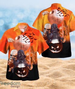 Darth Vaderboba Fettstormtrooper Halloween Night Full Over Print Hawaiian Shirt