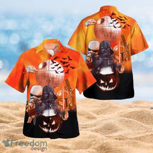 Darth Vaderboba Fettstormtrooper Halloween Night Full Over Print Hawaiian Shirt Product Photo 1