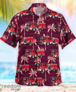 Deepwater Fire Company Pennsville, New Jersey Summer Hawaiian Shirt Product Photo 3