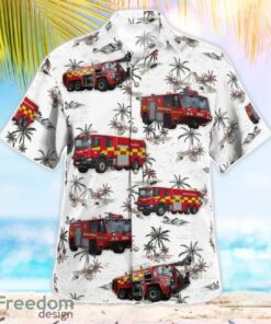 Defence Fire and Rescue Service Beach Hawaiian Shirt Summer Gift Product Photo 2