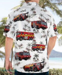 Defence Fire and Rescue Service Beach Hawaiian Shirt Summer Gift Product Photo 4