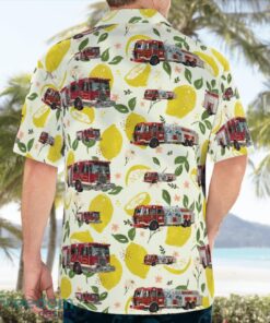 Dekalb County Fire Rescue Department Hawaiian Shirt Beach Summer Shirt Product Photo 2