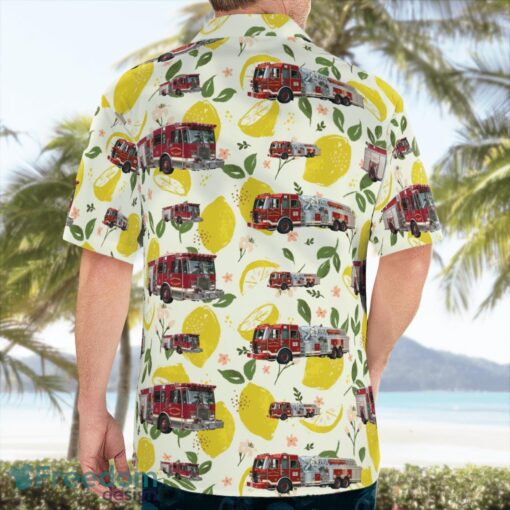 Dekalb County Fire Rescue Department Hawaiian Shirt Beach Summer Shirt Product Photo 2