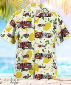 Dekalb County Fire Rescue Department Hawaiian Shirt Beach Summer Shirt Product Photo 3