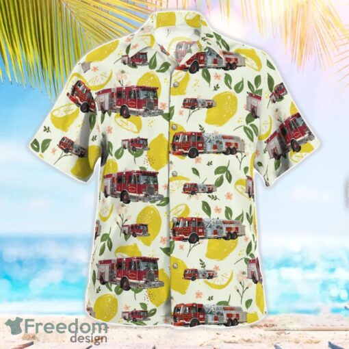 Dekalb County Fire Rescue Department Hawaiian Shirt Beach Summer Shirt Product Photo 3