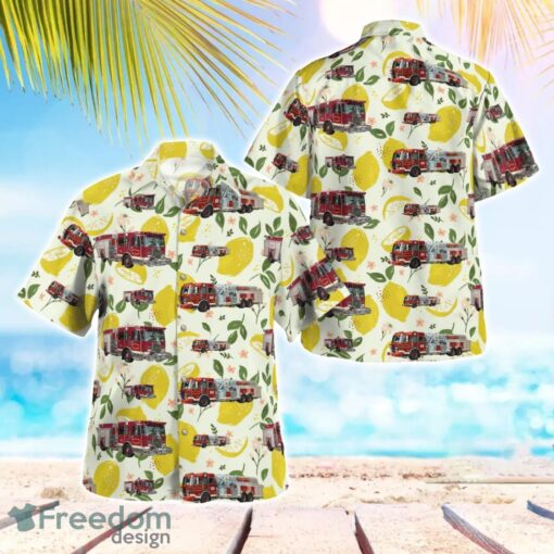 Dekalb County Fire Rescue Department Hawaiian Shirt Beach Summer Shirt Product Photo 1