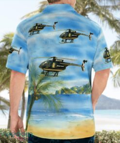 Dekalb County Police MD500 N90DK 3D Summer Aloha Hawaiian Shirt Product Photo 2