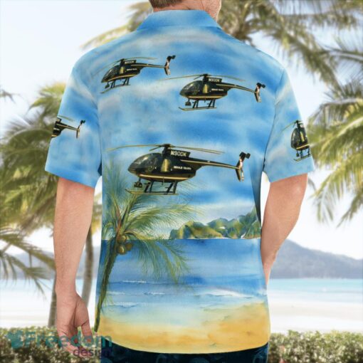 Dekalb County Police MD500 N90DK 3D Summer Aloha Hawaiian Shirt Product Photo 2