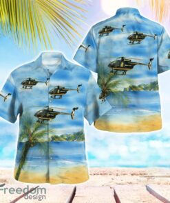 Dekalb County Police MD500 N90DK 3D Summer Aloha Hawaiian Shirt