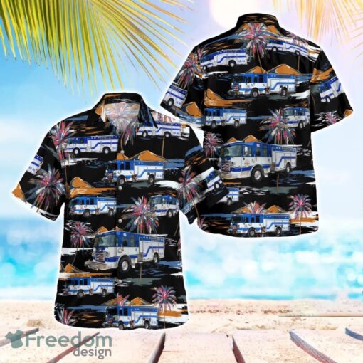 DeLand Fire Department Beach Hawaiian Shirt Summer Gift Product Photo 1