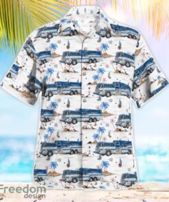 Deland Fire Department, Florida Tower Truck Hawaiian Shirt Beach Summer Shirt Product Photo 2