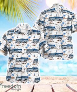 Deland Fire Department, Florida Tower Truck Hawaiian Shirt Beach Summer Shirt Product Photo 1