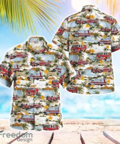 Delaware, Aetna Hose, Hook & Ladder Company Hawaiian Shirt Summer Beach Gift