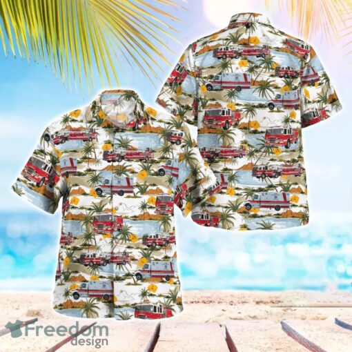 Delaware, Aetna Hose, Hook & Ladder Company Hawaiian Shirt Summer Beach Gift Product Photo 1