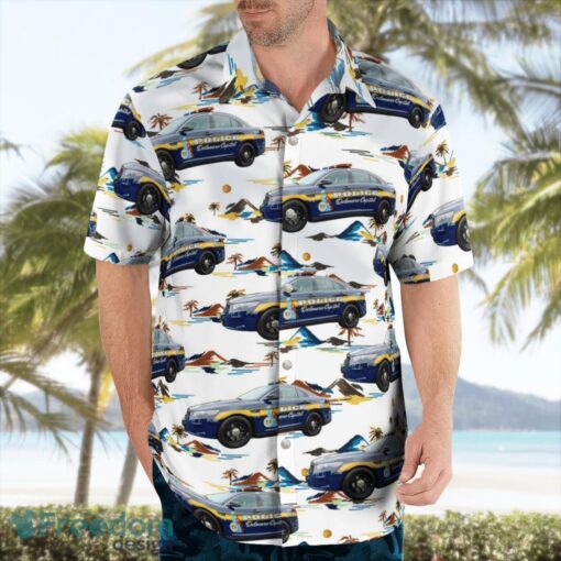 Delaware Capitol Police Ford Taurus Police Interceptor Hawaiian Shirt Men Women Beach Shirt Product Photo 3