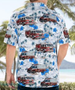 Delaware, Holloway Terrace Fire Co. Beach Hawaiian Shirt Product Photo 2