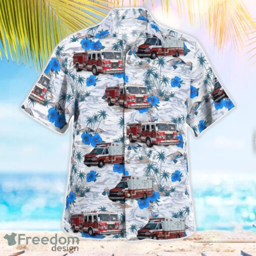 Delaware, Holloway Terrace Fire Co. Beach Hawaiian Shirt Product Photo 3